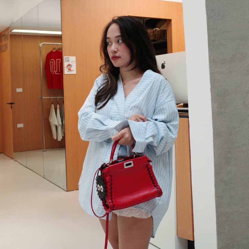 Oversized Light Blue Striped Shirt Dress – Effortless Minimal Streetwear